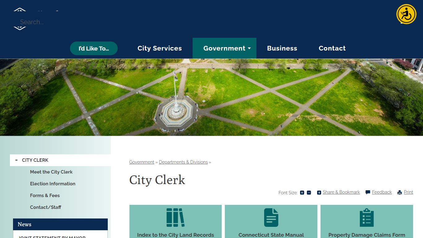 City Clerk | New Haven, CT